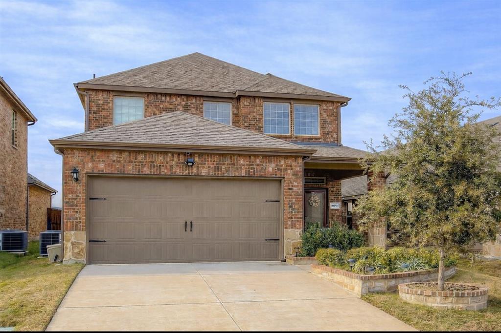Welcome to this pristine move-in ready home with all the upgrades. This stunning 4 bedroom, 3 bath home with 2 living areas is conveniently located in the growing Forney-Heartland community and zoned for Forney ISD. The curb appeal is enhanced with nicely designed landscaping, flower beds, and a large front porch. Step inside the inviting entry to an open concept layout enriched with designer accent walls and fully upgraded lighting that brightens the home throughout. The wood-look flooring leads you through the spacious living, kitchen and dining areas that also feature recessed, pendant, and other decorative lighting. The kitchen also showcases marble countertops, ample cabinet storage, a large island, and a corner pantry closet for organization. It is perfect for family meals and entertaining. With a bedroom and full bath downstairs, the layout is ideal for guests or multigenerational living. As you make your way upstairs, the layout opens to a second living area that is great for playing games or movie nights. The large primary bedroom and en-suite bathroom provide comfort and privacy. The primary closet has been improved for storage efficiency while at the same time is currently used as additional office space. Two bathrooms are fully remodeled, each crafted with updated tile, fresh paint, and new fixtures. The recently purchased washer and dryer are included with the sale with an acceptable offer. The back covered patio is a great place for morning coffee or relaxing in the evening. The large backyard if perfect for children to run around or just a place to sit and enjoy the fresh air. ADT security system with smart home features. The neighborhood offers a variety of community amenities including scenic walking and biking trails, playground, and nearby sports court and pond. The location gives easy highway access for commuting and close proximity to restaurants and entertainment. Schedule your tour today.