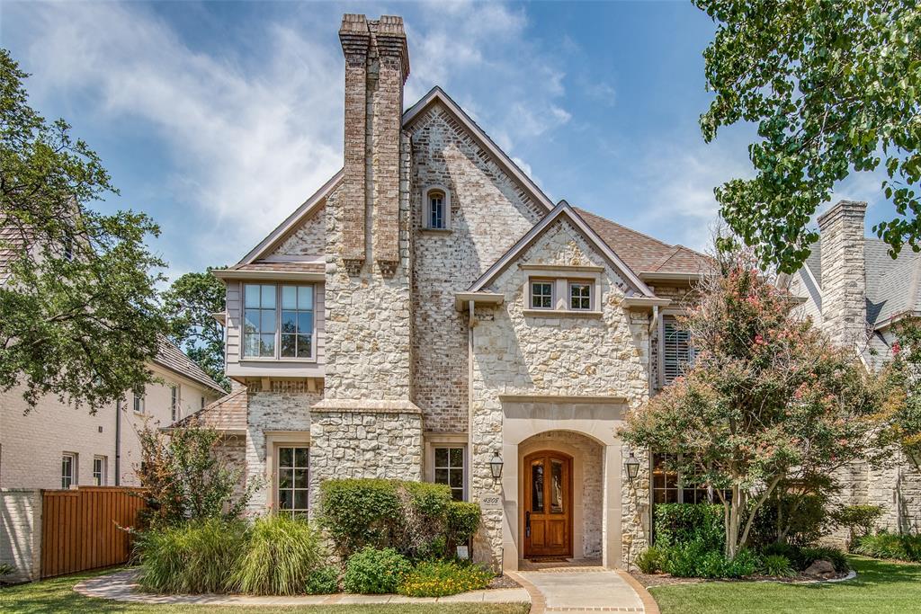 Gorgeous University Park home in amazing location.  Enter into grand foyer with formal on one side with fireplace, and dining on the other. Continue into large living area with another gas fireplace and huge wall of windows looking out to backyard oasis. Open kitchen with breakfast bar and island features gas stove, double ovens, walk in pantry and butlers pantry. Downstairs study connects to wet bar with wine fridge and ice maker; smaller office or mud room off garage. Dual staircases lead to oversize primary suite with sitting area and large bath with dual vanities, separate shower and tub and large walk in closet. Upstairs you will also find 3 secondary bedrooms all with en-suite baths. Large game room with huge storage closet, laundry with sink, cedar closet, and another office nook . Outside, enjoy the covered patio with tv, outdoor kitchen, putting green, fire pit and gorgeous pool with spa, perfect for relaxing or entertaining. Side yard great for dog run.