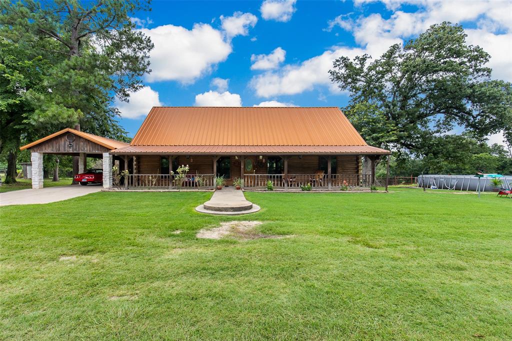 SELLER IS OFFERING 5K IN CONCESSIONS! Don't miss this incredible opportunity! Nestled in the picturesque landscape of Franklin County, this stunning 47 acre property offers a blend of rustic charm and seclusion you have been looking for. The 4 bedroom 3 bath log home boasts warmth and character with its natural wood tones and inviting floorplan. It has a brand new metal roof that ensures durability and longevity. Large barn features a few stables for your horses, plenty of room for tractors, and has an office space or a mancave. Excellent pastures that are ideal for all your livestock. It is fenced and cross fenced with 2 stocked ponds. Home is on well water but also has co op water. Both HVAC units are new! Relish in breathtaking views and and the sense of community fostered by great neighbors. Enjoy easy access to beautiful Lake Cypress and Bob Sandlin. This versatile property is perfect for those seeking a peaceful rural lifestyle with ample space for agriculture and outdoor activities. Don't miss the chance to own this remarkable slice of paradise.