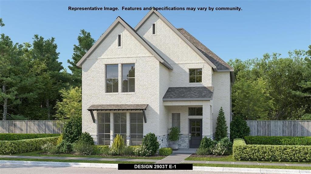PERRY HOMES NEW CONSTRUCTION! Two-story entry extends to the family room, dining area and kitchen. Family room with 19-foot ceilings and wood mantel fireplace. Island kitchen with a corner walk-in pantry. Dining area just off the family room with wall of windows. Primary suite just off the front entry. Primary bathroom offers a French door entry, dual vanities, glass enclosed shower, linen closet and two walk-in closets. Second floor hosts a large game room, a guest suite with a full bathroom and walk-in closet and secondary bedrooms. Covered backyard patio. Mud room and utility room just off the rear two-car garage.