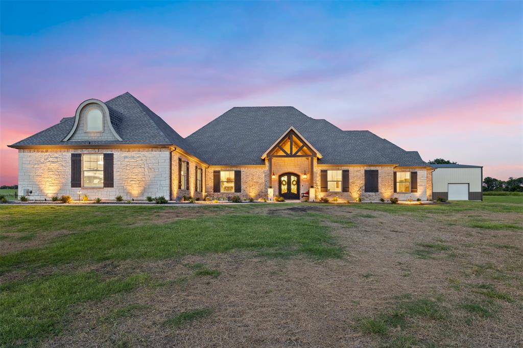 Welcome to one of the most impressive private automotive enthusiast properties in North Texas. Situated on 2 unrestricted acres with no HOA in Van Alstyne, this fully furnished custom-built estate combines a beautifully designed home with an extraordinary purpose-built automotive facility rarely found in a private setting.

Built in 2019, the custom home offers 2,690 square feet, 5 bedrooms, 4 full bathrooms, and 1 half bath. Constructed with additional piers extending to bedrock and fully encapsulated with spray foam insulation, the home was designed for efficiency, durability, and long-term performance. Above the garage, approximately 900 square feet of unfinished space provides an outstanding opportunity for a future game room, media room, home gym, office, guest suite, or additional living area.

The centerpiece of the property is the incredible 50x70 automotive facility, offering approximately 65x70 under roof when including the covered lean-to. Also fully encapsulated with spray foam insulation, the facility features 16-foot sidewalls, two 14x14 insulated commercial roll-up doors, a dedicated Trane HVAC system, compressed air distributed throughout via a Snap-on air compressor, a recessed 9,000lbs Rotary two-post lift integrated into the slab, and an in-ground DynoJet 248 dyno securely built into the concrete foundation.

The 15x70 covered lean-to provides exceptional RV storage complete with full RV hookups, including septic connections. Every aspect of the facility was thoughtfully designed by a lifelong mechanic with a focus on workflow, efficiency, comfort, and functionality.

Whether you’re a collector, fabricator, racer, business owner, RV owner, or automotive enthusiast, opportunities like this are exceptionally rare. Bring your clothes, cars, RVs, trailers, projects, and toys—this fully furnished property was built for those who refuse to compromise.

This is far more than a home with a shop. It’s a complete automotive enthusiast facility.