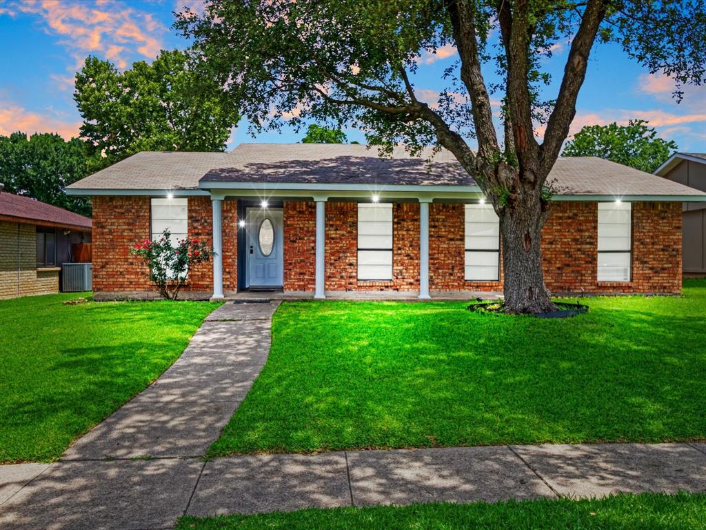 Welcome to this beautifully updated 4 bedroom, 2 bath home offering the perfect blend of style, functionality, and versatility. Inside, you'll find new flooring throughout, fresh interior paint, updated cabinetry, and stunning quartz countertops that bring a modern touch to the kitchen. The inviting living room features a custom built-in entertainment wall with an electric fireplace, creating a warm and stylish focal point for family gatherings.

In addition to the four spacious bedrooms, this home includes a dedicated office and an impressive 19' x 19' flex room that can easily serve as a media room, game room, playroom, home gym, or multi-purpose space to fit your family's needs.

Step outside and discover one of the property's most unique features a fully concreted backyard designed for both privacy and functionality. An 8-foot privacy fence and rolling gate provide secure, private access to the rear parking area, making it ideal for storing boats, RVs, trailers, work trucks, or recreational vehicles. The covered patio has been thoughtfully updated and includes a built-in grill, creating an outdoor kitchen feel that is perfect for entertaining family and friends year-round.

This one-of-a-kind property offers features rarely found in the area and must be seen in person to truly appreciate all it has to offer. Don't miss your opportunity to own a home unlike any other!