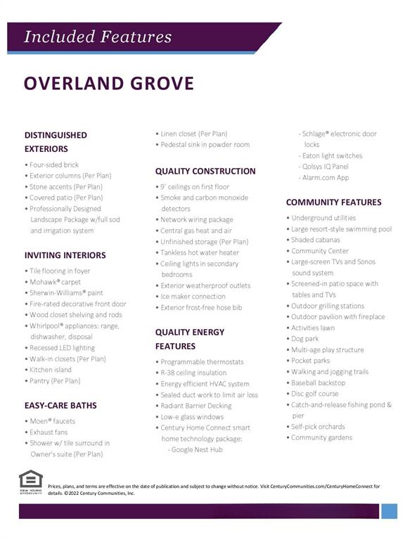 Overland Grove - Residential
