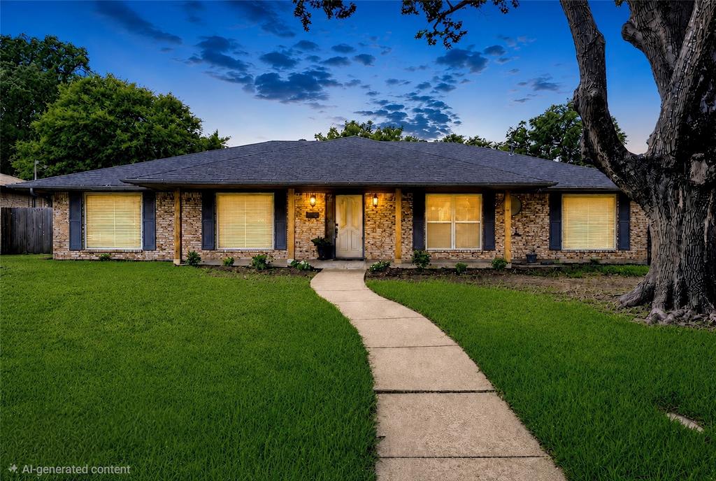 With classic character and thoughtful updates, this charming single-story 3 bedroom, 2 bath home in an established Fort Worth neighborhood offers over 2,000 sq ft of living space. Sitting on a quarter acre lot and quiet street, the home’s large covered front porch and mature shade tree create inviting curb appeal. Featuring two living and two dining spaces, plus a built-in desk, the home’s layout is perfect for entertaining or flexible everyday use.  Step inside to find a large living room and adjacent dining room ready for entertaining.  The family room overlooking the private backyard has a vaulted ceiling with striking wood beam details, a cozy brick fireplace with raised hearth, plus skylights and patio doors for added natural light. The re-designed and updated kitchen features new cabinetry, soft-close drawers, stainless appliances, pull-out trash can, spice cabinets, and well-planned storage for added convenience. The walk-in pantry and nearby utility room provide practical space for added storage and daily organization. The primary suite features an updated bathroom with large walk-in shower, two shower heads including a rainfall style head, shower bench and double vanity.  The two additional bedrooms and a newly updated secondary bathroom are well equipped for function and privacy.  Some noteworthy updates include newer HVAC, new windows and a certified 50-year impact-resistant shingle roof. The gated backyard offers generous yard and patio space for grilling out, playing with pets, or entertaining friends and family. The garage includes a workbench, painted floors and ductwork for future connection to the HVAC. Conveniently located near abundant shopping and dining options, plus the Chisholm Trail Parkway and other major freeways, this home offers easy access to Fort Worth amenities, Clearkfork, several private schools, hospitals and nearby universities.