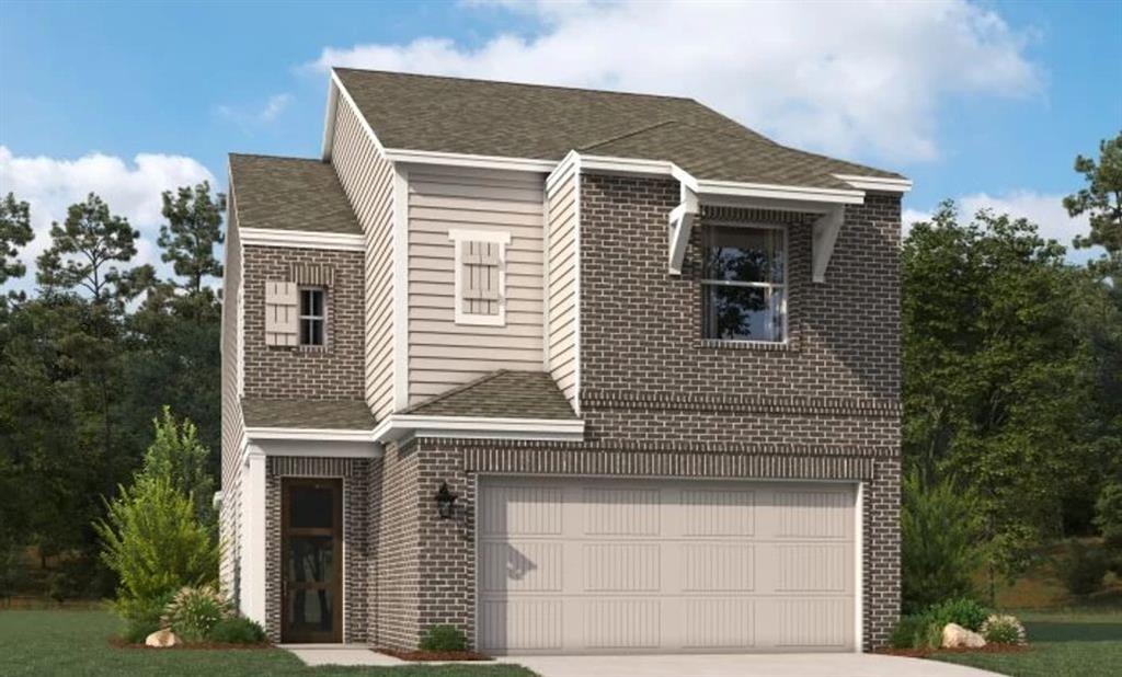 MLS# 21299707 - Built by Ashton Woods Homes - Sep 2026 completion! ~ Welcome to this elegant, brand-new two-story home located just six miles from the heart of downtown Dallas. With over 1,950 square feet of thoughtfully designed living space. Featuring 3 spacious bedrooms and 2.5 well-appointed bathrooms, this home is designed with the Noir Collection, showcasing high contrasts and gold finishes. Discover a bright and open first floor layout, ideal for entertaining and everyday life. The expansive living, kitchen, and dining areas flow seamlessly together, creating a warm and inviting atmosphere. The chef-inspired kitchen is the centerpiece, boasting a large eat-in island perfect for casual dining, meal prep, or gathering with friends. Additional features include a walk-in pantry for ample storage and sleek, modern finishes that elevate the space. Upstairs, a versatile loft area serves as a flexible space—ideal for a home office or playroom—and separates the luxurious primary suite from the two generously sized secondary bedrooms and a full bathroom. The primary retreat includes a spacious bedroom, an elegant ensuite bathroom with dual vanities, a walk-in shower, and an oversized walk-in closet designed to keep everything organized. This home comes fully equipped with an array of modern upgrades and energy-saving features, including a complete landscaping package, a built-in sprinkler system, dual-pane energy-efficient windows, and an energy-efficient HVAC system, all designed to reduce utility costs and increase year-round comfort.