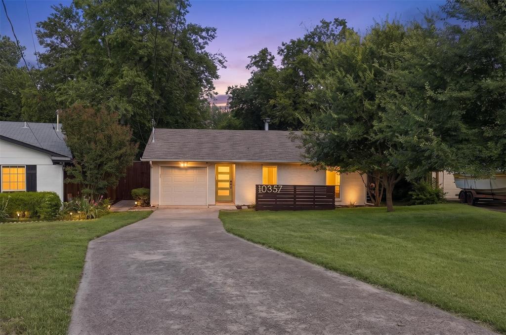 Welcome to this beautifully updated home tucked away in a quiet, established neighborhood where traffic is limited primarily to residents, creating a peaceful and private setting. Backing to a scenic creek and enclosed by an 8-foot privacy fence, this property offers a rare combination of tranquility and convenience.

Inside, you'll find numerous recent improvements, including new flooring, fresh interior paint, an updated kitchen, updated bathroom, and a new GE appliance package. For added peace of mind, the cast iron plumbing was replaced with PVC in 2025.

The backyard provides a private retreat with no immediate rear neighbors, while the home's location offers quick access to both US-75 and I-635, making commuting throughout the Dallas area a breeze. Enjoy being just minutes from popular destinations including White Rock Lake, the Dallas Arboretum and Botanical Garden, as well as an abundance of shopping, dining, and entertainment options nearby.

Move-in ready and thoughtfully updated, this home combines modern comfort with an exceptional location.