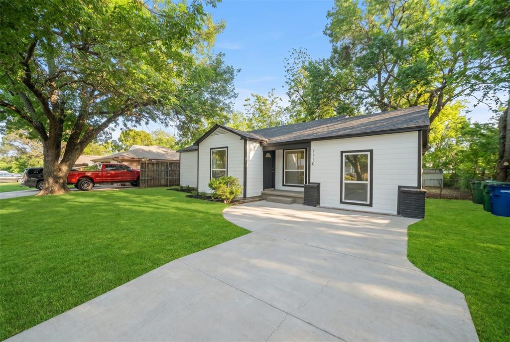 Fully updated and move-in ready, this charming 4-bedroom, 2-bath home offers modern upgrades and a functional layout in a highly convenient location. Conveniently located with easy access to George Bush Turnpike and other major highways, this home offers a seamless commute and close proximity to Addison, the K-town area, as well as a variety of shopping, dining, and everyday conveniences.

Inside, you’ll find a bright and open living space filled with natural light, enhanced by large windows, recessed lighting, and stylish decorative fixtures. The updated kitchen features quartz countertops, shaker-style cabinetry, a full-height tile backsplash, stainless steel appliances, and a spacious single-basin undermount sink, offering both functionality and modern appeal.

Both bathrooms have been tastefully updated with contemporary finishes, including modern vanities, designer tile work, and a walk-in shower with a sleek glass enclosure. The home also features luxury vinyl plank flooring throughout, creating a clean and cohesive look.

Major system updates provide added peace of mind, including a new roof, updated siding, updated plumbing and electrical, all new windows, and completed foundation beam work.

The garage has been converted to create a flexible 4th bedroom, ideal for guests, a home office, or additional living space.

Outside, enjoy a spacious yard with mature trees and a long driveway offering ample parking.

A great opportunity for first-time buyers, those looking to relocate, or investors seeking a low-maintenance, turnkey property in a prime location.