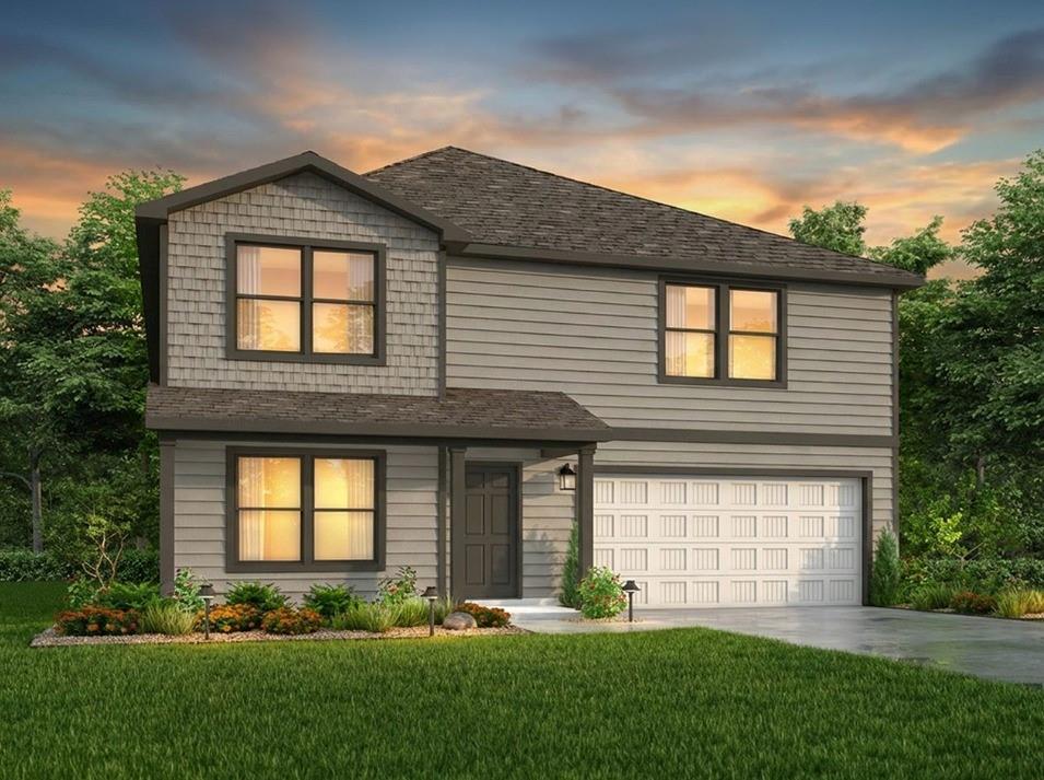 MLS# 21310851 - Built by NHC - Sep 2026 completion! ~ Model 3396 B1 - Jefferson  The Jefferson Plan from our Liberty Series redefines spacious living, offering a layout designed for ultimate comfort and convenience. This 2-story home features 5 bedrooms, 3 bathrooms, a 2-car garage, and a generous 3,396 square feet of living space. This unique plan includes two primary bedrooms, each with a private bathroom — one conveniently located on the main level and the other on the upper level, offering flexible living options for multigenerational families or hosting long-term guests.  As you enter, you’ll pass a versatile flex room and a half bathroom before arriving at the open-concept kitchen. The kitchen, complete with a central island, seamlessly overlooks the dining area and spacious family room, making it the heart of the home. Stairs located in the family room lead to the upper level, where you’ll find three additional bedrooms, one full bathroom, a huge loft for additional living or entertaining space, and a conveniently located laundry room.