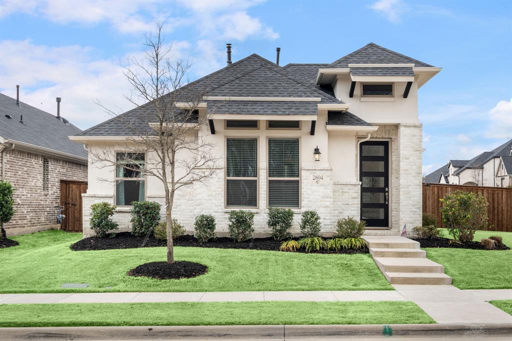 MOTIVATED SELLERS! Welcome to 2804 Claude White Creek Lane in McKinney, located in the beautiful Trinity Falls master-planned community and zoned to McKinney ISD. This 3-bedroom, 2-bath home sits on a great corner lot and features an easy, open-concept layout that makes everyday living and entertaining feel natural and comfortable. The kitchen looks out over the living and dining areas, creating a bright, welcoming space where it’s easy to gather, relax, and spend time with the people you love. Living in Trinity Falls means enjoying resort-style amenities like pools, parks, playgrounds, and miles of scenic walking and biking trails, along with community spaces where neighbors come together. And with shopping, dining, and the charm of historic downtown McKinney just a short drive away, you get the best of both peaceful community living and everyday convenience.