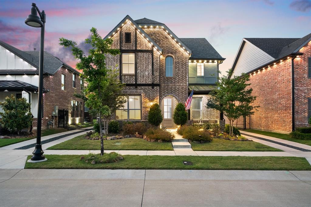 Situated within the prestigious Mantua Point master planned community, this exceptional cul-de-sac residence blends refined design, elevated finishes, and modern comfort within a thoughtfully designed open-concept layout. Designer luxury vinyl plank flooring extends throughout the main level, delivering a seamless balance of warmth, durability, and contemporary sophistication. The gourmet kitchen is appointed with sleek countertops, stainless steel appliances, abundant cabinetry, a walk-in pantry, and an oversized island, ideal for both elevated entertaining and everyday living. The expansive primary suite serves as a private retreat, featuring a spa-inspired bath with dual vanities and a dedicated sitting area. Upstairs features a versatile flex living space along with a private office, offering ideal separation for work, relaxation, or entertainment, complemented by upgraded storage solutions throughout the home. Outdoor living is equally refined, with an extended covered patio and additional concrete patio area that enhance the backyard experience. The property is further enhanced by a private driveway entrance with an electric gate leading to the detached two-car garage. Professionally landscaped grounds complete the exterior setting, offering both beauty and functionality. Residents of Mantua Point enjoy resort-style amenities, scenic walking trails, a community clubhouse, and planned future retail and dining options. A future onsite elementary school, scheduled for the 2026–2027 school year, will be within walking distance. Conveniently located near US-75 and served by highly regarded Van Alstyne Independent School District, this residence offers a rare combination of luxury, convenience, and community in one of North Texas’ most desirable neighborhoods