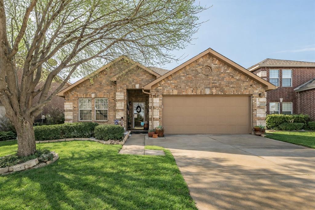 JUST REDUCED – INCREDIBLE VALUE!
Welcome home to this well-maintained 3-bedroom, 2-bath, 2-car garage home featuring timeless 100% brick construction and a spacious, functional floorplan designed for both everyday living and entertaining. Enjoy peace of mind with a security system, video doorbell, keyless garage entry, radiant barrier, and storm doors at both the front and back for added energy efficiency. The covered back patio with ceiling fan creates the perfect space for relaxing evenings, weekend gatherings, and year-round outdoor enjoyment. Mature trees and established landscaping add warmth and curb appeal from the moment you arrive. Inside, you'll find a generous primary suite with a private bath, a thoughtfully designed layout, and a laundry room with space for an additional freezer. An in-wall pest control system adds even more convenience. Freshly reduced and priced to sell, this home offers a fantastic opportunity for buyers seeking value, comfort, and the chance to personalize flooring to their own taste. With solid construction, desirable features, and plenty of potential, this home stands out in today's market. Located in a desirable neighborhood with a park at the end of the street, it's ideal for walking, biking, and enjoying the outdoors. You'll also appreciate the convenient access to shopping, dining, everyday essentials, Downtown Fort Worth, and DFW Airport. Comfort, convenience, value, and opportunity—this home truly checks all the boxes. Don't miss your chance to own this move-in ready home at an exceptional new price. Schedule your private showing today!

All information deemed reliable but not guaranteed. Buyer and Buyer's agent to verify all information including measurements, schools, HOA, and taxes.