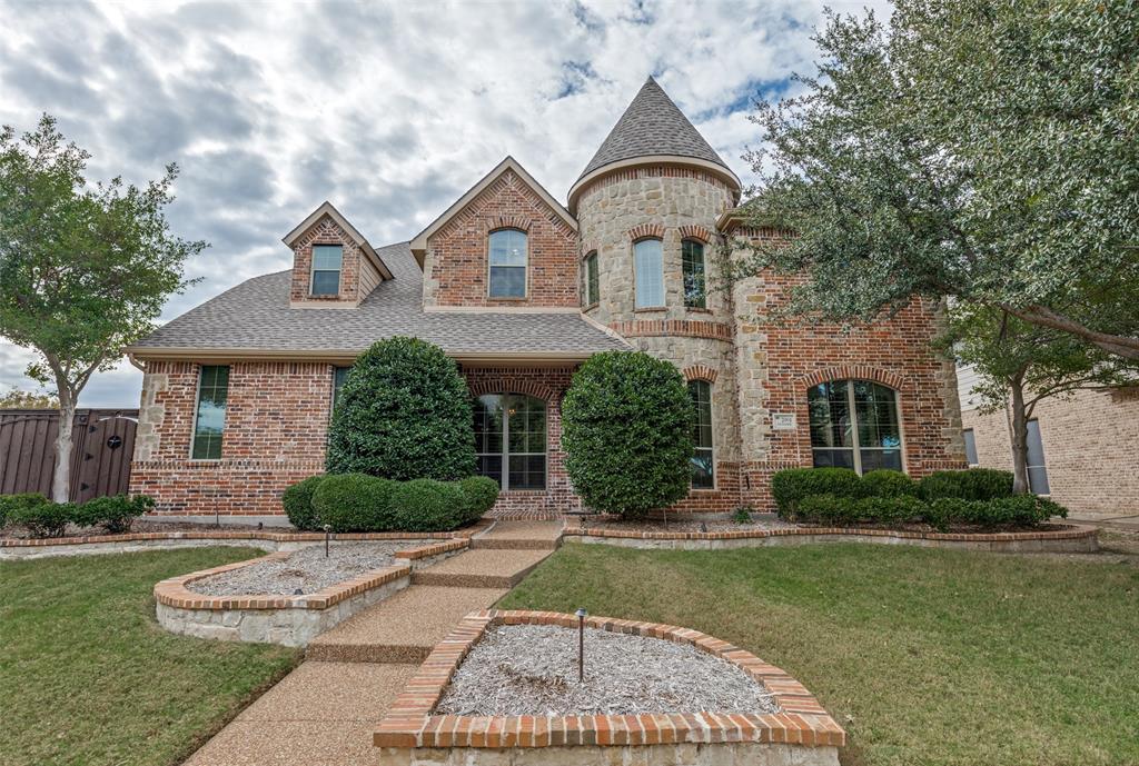 This well maintained home in highly sought Allen ISD is ready for new owners!  This gorgeous property is located on a nice interior corner lot and has several updates and amenities to include the following:  new class 4 impact resistant roof and new gutters summer of 2023; recent interior and exterior paint; new laminate wood flooring and 6 inch baseboards on the first floor; new kitchen countertops and backsplash as well as painted cabinets and stainless steel appliances; 2 new AC compressors in the last 2 years!  First floor primary suite with oversized walk-in closet.  Game room with wet bar.  Media room.  Bonus room with closet that could serve as a 5th bedroom or extra storage if needed.  Downstairs office with views of the front yard. Gorgeous backyard area with pool, spa and covered sitting area with bar and built-in grill.  3 car garage with extra driveway parking.  Easy access to highway 121, Dallas North Tollway, highway 75, wonderful shopping, dining and so much more.