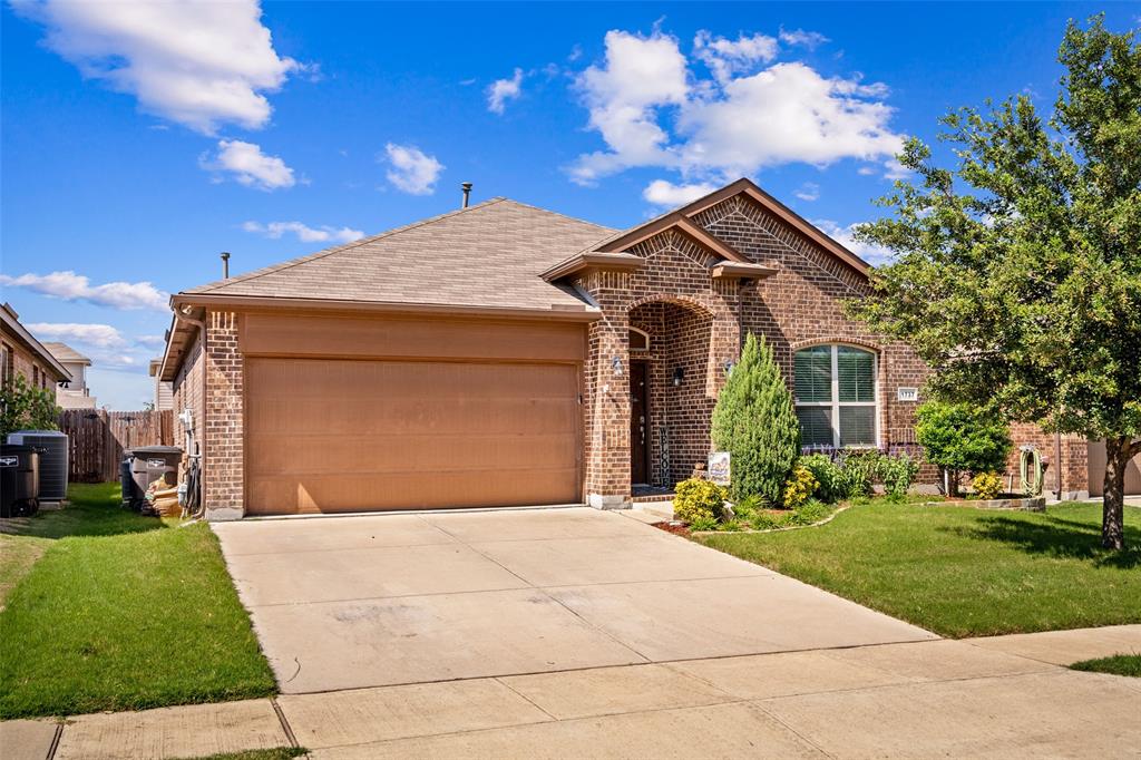 Step into a complete upgraded home at 1737 Kachina Lodge. This home nestled in a great location in Fort Worth offers the perfect blend of comfort, style and thoughtful modern living. This accommodating home shows seller pride from the moment you arrive. You will immediately notice attention to detail with updated flooring, abundant natural light with oversized newer windows, warm and inviting atmosphere designed for both everyday living and effortless entertaining. This 3 bed 2 bath also have a 4th bedroom or office space. This beautifully upgraded kitchen has a gas range while the spacious living areas flow seamlessly into the backyard retreat. Step outside to enjoy the amazing landscape and newly added pergola which is an ideal space for morning coffee, evening gatherings and the perfect Texas sunset! Upgrades are new flooring in home, new paint, new fixtures throughout home, mini safe in kitchen pantry, water softener, water sprinkler on timer and controlled by app. Smith Thompson, Home security system, extensive landscape, new back fence, new pergola, oversized windows in living room, insulated garage doors, blown insulation in attic and newer appliances. This home is located 20 min from downtown Fort Worth, great shopping and restaurants at the Alliance Presidio corridor and so many parks and walking trails to enjoy. Don't miss this home with so many more upgrades. THIS IS A MUST SEE