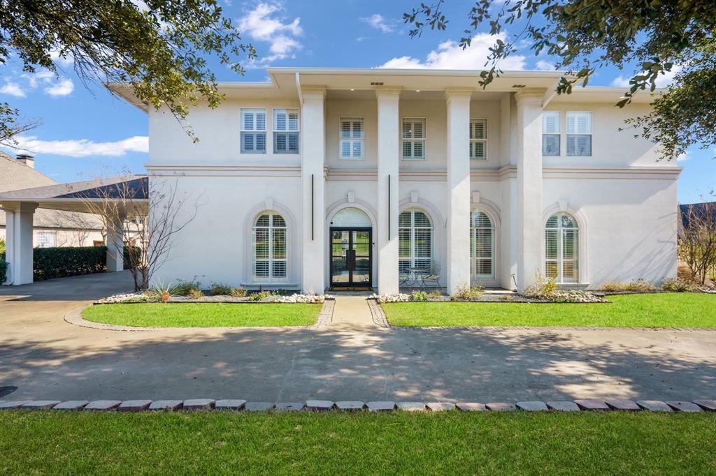 Step into this beautifully designed 4-bedroom, 4.5-bathroom home that seamlessly blends style and practicality. The primary suite, located on the main floor, serves as a private retreat with its own sitting area, a spacious en-suite bathroom featuring a garden tub, oversized shower, dual walk-in closets, and a dedicated laundry area for added convenience. Upon entry, you’re welcomed by a warm and inviting living room complete with built-in shelving and a cozy fireplace—perfect for relaxing or hosting guests. The nearby formal dining room and breakfast nook offer flexible spaces suited for both intimate meals and larger gatherings. At the center of the home is a thoughtfully designed kitchen, featuring a large island that provides extra workspace and seating, ideal for casual dining or entertaining while cooking. Combining function and elegance, this kitchen is perfect for anyone who loves to cook and gather. Upstairs, three additional bedrooms offer plenty of room for family or guests, along with a spacious family room that’s perfect for movie nights, games, or simply unwinding. A second laundry room on this level adds an extra layer of convenience and organization. Outside, enjoy your own private retreat with a sparkling pool, perfect for relaxing or entertaining, and a putting green that adds a fun feature for golf lovers. Behind the three-car garage, you’ll find a full bathroom and workshop space with potential to be converted into a guest house or mother-in-law suite. This exceptional home offers the perfect balance of comfort, functionality, and outdoor enjoyment—an ideal place to create lasting memories. Don’t miss the chance to make it yours!