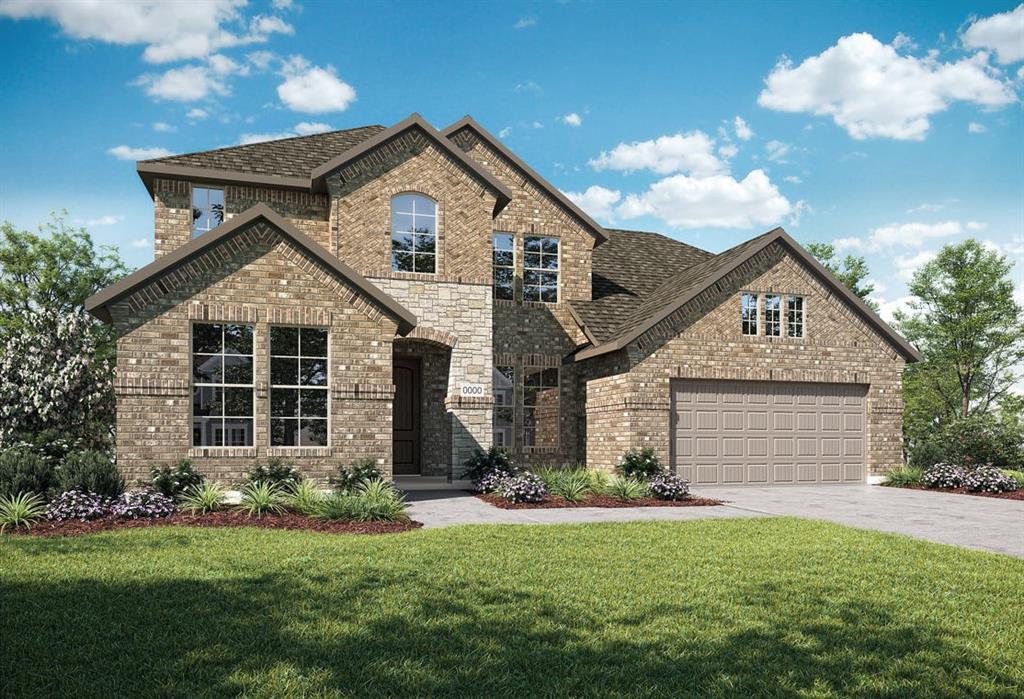 MLS# 21256075 - Built by Tri Pointe Homes - Sep 2026 completion! ~ The Logan offers expansive living with 4 bedrooms, 3 baths, and a luxury kitchen that anchors the home’s open-concept design. Featuring a primary bath with tub, bay window in the primary, a 42? fireplace, office, gameroom, open railing, and gas to the patio, it’s designed for comfortable everyday living and seamless indoor-outdoor connection.