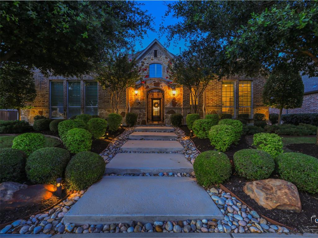 Extensively updated and thoughtfully designed, this exceptional Belclaire home in a quiet, gated enclave of Balmerino at The Tribute offers an impressive combination of luxury, functionality, & storage. Recent improvements include fresh interior paint throughout, upgraded light fixtures, a newly installed attic lift elevator in the garage, newly painted kitchen cabinetry with updated hardware, & all new kitchen appliances including a refrigerator, six-burner gas cooktop, and double ovens. Storage is abundant with seven additional closets throughout the home and expansive floored attic storage areas. The first floor features a private office, media room, guest bedroom, and spacious primary suite. The primary bedroom includes a sitting area with large bay windows overlooking the backyard. The primary bath offers a built-in linen closet, while the laundry rm is conveniently connected to the primary closet. The kitchen serves as the heart of the home with ample workspace, updated finishes, and seamless flow into the living & dining areas. Upstairs, a large family room provides additional gathering space, while all secondary bedrooms feature walk-in closets and private ensuite bathrooms. Step outside to a resort-style backyard designed for year-round enjoyment. The pool features a sundeck and dramatic rain curtain water feature, creating a private retreat right at home. Gather around the firepit on cool evenings or entertain under the covered pergola complete with a built-in heater for comfortable use throughout the seasons. Lush Mature landscaping and LARGE grassy area enhances the outdoor setting with beautiful magnolia trees, date palms, live oaks, and crepe myrtles, creating a picturesque backdrop and added privacy. Combining extensive updates, flexible living spaces, exceptional storage solutions, & outstanding outdoor amenities, this Balmerino at The Tribute residence offers a rare opportunity to enjoy luxury living in one of the area's most desirable communities.