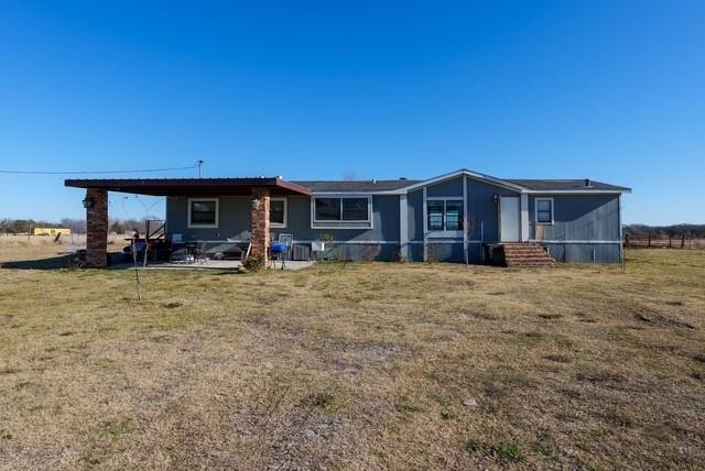 Escape to peaceful country living on 7.5 fully fenced acres in tranquil Wills Point, TX--where wide-open space meets easy access to Dallas. This manufactured home features 3 bedrooms and 2 full baths with an open-concept floor plan designed for comfort and connection. The spacious kitchen offers ample counter and cabinet space and flows seamlessly into the living area. anchored by a cozy fireplace and filled with natural light from large windows throughout. 

Being sold AS-IS so please bring your best offer and lets negotiate!!!  Less than 3 miles from Lake Tawakoni!! We have the manufactured home certificate and it was built onsite. LOWER INITIAL MONTHLY PAYMENTS MAY BE AVAILABLE!  Ask about a lender-paid 1-0 temporary buydown for qualified buyers through 06-30-26 when using seller's preferred lender.

Outside, the possibilities are endless. Bring your horses, raise chickens, build a compound, or simply create your own outdoor retreat--whether that's a fire pit under the stars, a garden, a pool, or room to roam. Enjoy the peace, privacy, and slower pace of country life while still being just a short drive from city conveniences. This is Texas living at it's best! Horses, Homesteading & USDA vibes can all be yours!
