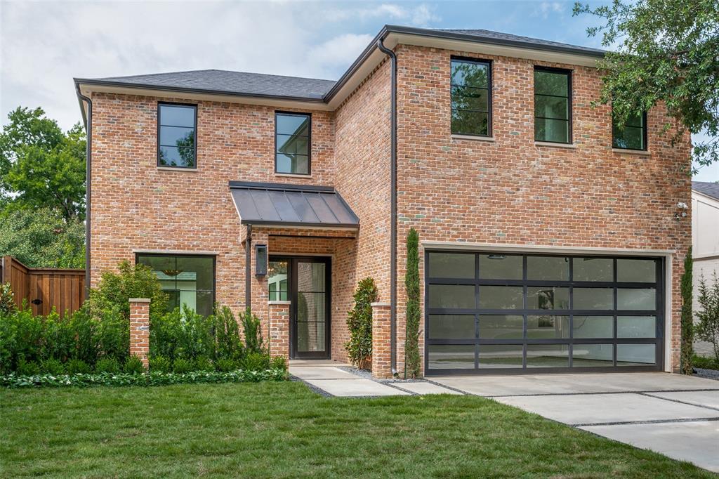 New McKinley Built Home embraces clean, classic lines, natural light, appropriate scale design and refined finishes. Walls of glass overlook the covered patio & pool-sized yard allowing for an inviting indoor-outdoor living experience. Open gourmet kitchen is designed at the heart of this home & seamlessly connects with Living and Dining Areas well suited for large groups or intimate gatherings.  A convenient DOWNSTAIRS Primary suite includes a spa influenced bath & a generous sized closet (20x10). Attractive light-filled Study or Living Lounge is adjacent to Entry. Upstairs are 2 bedrooms with ensuite baths, Game Room, with additional air conditioned space for a 4th bedroom, Exercise gym, a second office, or incredible storage. Enjoy the security of Highland Park Police, Fire & EMS plus access to the community's pool & tennis courts. Convenient location gives easy access to North Dallas or just minutes to Downtown and walk to Highland Park Village dining & shopping. Completion in June