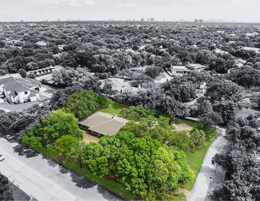 Incredible opportunity to build your dream custom home on a unique, heavily treed lot with the potential for the front entrance and address to face Shelterwood Lane (subject to city approval). Surrounded by beautiful new construction estates, this exceptional homesite offers the perfect setting for a luxury residence. Ideally located with convenient access to the Dallas North Tollway, premier shopping and dining at Preston Royal and Preston Forest, the Northaven Trail, and the Northaven YMCA. Zoned to an area served by some of Dallas’s most prestigious private schools, this is a rare chance to create a one-of-a-kind home on a 1 acre lot.