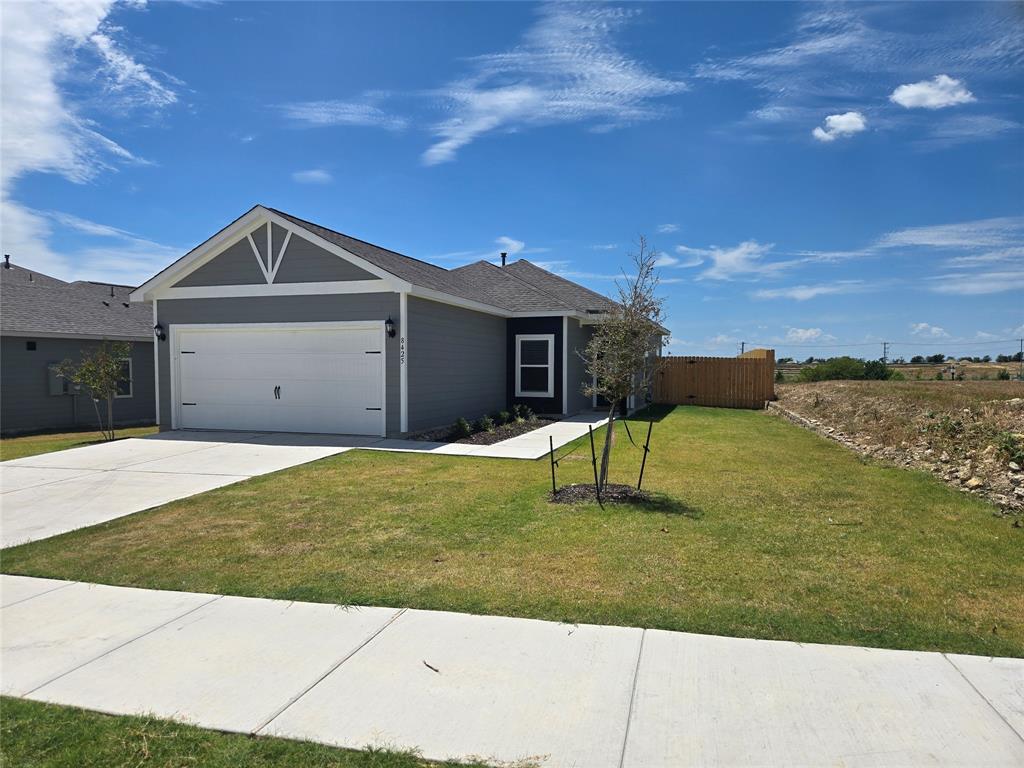 Come see this newly built 2025 LGI Home in Big Sky Estates and a Motivated Seller. The Atticus floor plan offers 3 bedrooms,2 full bathrooms and an open concept floor plan. The Kitchen boast granite counter tops, wood cabinets with crownmolding. A large breakfast bar for casual dining and open to family living area. Big Sky Estates offers walking trails and parks.Step out the backdoor to enjoy the oversized large, fenced in private back yard area.Home is pre owned and move in ready. This home also has an assumable FHA loan  at 5.5%. All info contained with in to be verified buy buyer or buyers agent.