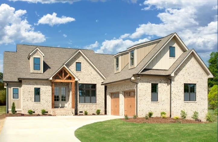 Build-to-suit opportunity in the gated Waters Edge community just outside of Athens. This proposed new construction home will offer 3 bedrooms, 2.5 baths, and a split floor plan on 2 acres, giving buyers the opportunity to personalize many of the finishes. Buyers may have the option to select items such as brick color, paint colors, flooring, countertops, and other design elements to make the home their own.
The planned layout features a spacious primary suite with dual sinks, a separate tub and shower, and a walk-in closet. The open-concept living area will include a wood-burning fireplace and a large kitchen open to the living space, ideal for everyday living and entertaining. Additional features include a 2-car garage and a convenient half bath. Other floor plans and modifications may be available through the builder, providing flexibility for buyers looking to tailor the home to their needs.
Waters Edge is a peaceful gated community located just outside Athens and offers excellent amenities, including a community pool, pickleball courts, and a boat ramp less than a mile from the homesite. Enjoy the privacy of acreage living with the benefits of a well-maintained lake community.
Home is to be built. Final specifications, finishes, and selections may vary depending on buyer choices and builder plans.