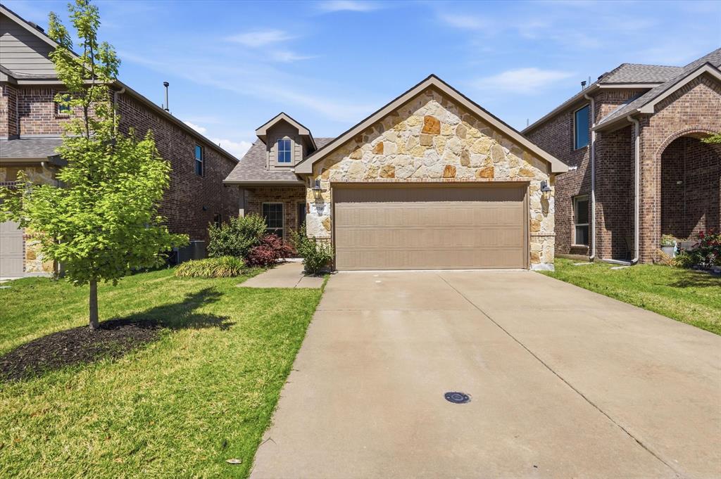 Charming single-story home in a prime McKinney location, zoned to highly rated Prosper ISD schools. Fresh interior PAINT and NEW CARPET give the home a MOVE IN READY!  This home features an open-concept layout with excellent use of space, perfect for everyday living and entertaining. The spacious living area flows into a well-appointed kitchen with granite countertops, painted cabinets, decorative tile backsplash, and stainless steel appliances, including a 5-burner gas cooktop. 

The large primary suite offers dual vanities, a jetted tub, separate shower, and a walk-in closet. Secondary bedrooms are split from the primary and include ceiling fans for added comfort.  Enjoy the nicely sized back patio, perfect for relaxing evenings. 

The home backs to no rear neighbors, offering added privacy and a more open, peaceful setting. Community amenities include a pool, park, and trails, with convenient access to dining and shopping. Some photos have been virtually staged to illustrate the potential use of space.

Washer, Dryer, Refrigerator (negotiable)