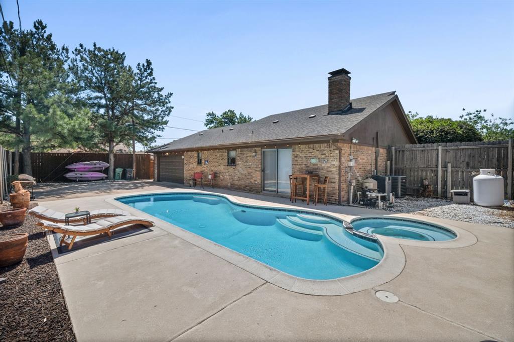HEADLINE: Turnkey Staycation Living with Zero Deferred Maintenance in 76012

Welcome to this meticulously maintained 4-bedroom, 2.5-bath home offering 2,210 square feet of thoughtfully updated living space. Extensive improvements and quality finishes make this home truly move-in ready, allowing the next owner to enjoy it from day one.

THE HEART OF THE HOME

The beautifully remodeled kitchen 2023 serves as the centerpiece of the home and opens seamlessly to the spacious living area, highlighted by a striking double-sided fireplace. Freshly retextured and painted walls and ceilings 2023, along with updated lighting fixtures and ceiling fans throughout, create a bright, modern feel.

BACKYARD RETREAT

Step outside to your own private outdoor escape. The heated pool extends the swimming season, while the new wood privacy fence 2023 creates a beautifully enclosed backyard. Upgraded French drains provide excellent drainage and help protect the property from standing water.

MAJOR UPDATED ALREADY COMPLETED

Enjoy added peace of mind knowing many of the home's major improvements have already been completed, including:

- Fully remodeled guest bathroom 2023
- Remodeled kitchen 2023
- Fresh interior paint and texture 2023
- New lighting and ceiling fans throughout
- New wood privacy fence 2023
- HVAC system replaced 2020

With stylish updates, important mechanical improvements, and exceptional maintenance throughout, this home is ready for its next chapter. Schedule your private showing today.