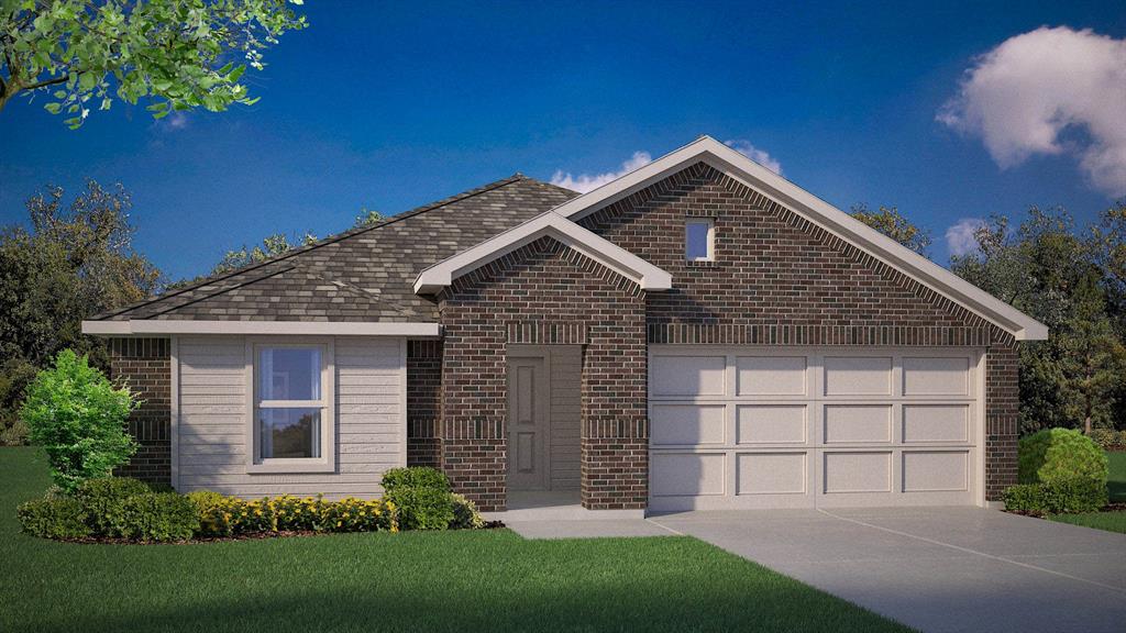 New phase now selling! D.R. Horton America's Builder since 2002 is excited to serve as your home builder in the fabulous unique master planned community of Springhill South in Boyd. The single-story Austin Floorplan, Elevation C, with an estimated Summer completion, offers 4 bedrooms, 2 bathrooms, and a 2-car garage within a thoughtfully designed open-concept layout. The spacious family room flows seamlessly into the dining area and modern kitchen, creating an inviting central gathering space ideal for everyday living and entertaining. The kitchen showcases quartz countertops, 36” upper cabinets with hardware, stainless steel appliances, a gas range, stainless steel sink, a center island, and a walk-in pantry for added storage. The private primary suite features an en-suite bath with dual quartz vanities, a 5-foot oversized shower, and a walk-in closet located directly off the bathroom. Three secondary bedrooms share a full bathroom with a quartz vanity top, offering versatile space for family, guests, or a home office. Luxury vinyl plank flooring extends through the main living areas and wet zones for style and easy upkeep.  This home includes the America's Smart Home Technology base package. Using one central hub that talks to all the devices in your home, you can control the lights, thermostat and locks, all from your cellular device. Community Pool, Cabana, mobility friendly walking paths, Park, basketball court.