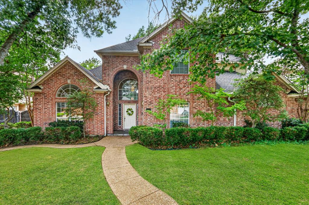 Welcome to this stunning Southwest Arlington home in the highly sought-after Emerald Park neighborhood, a community where residents move in and rarely leave. Zoned to top-rated Mansfield ISD schools, this exceptional home combines space, comfort, and an unbeatable location.From the moment you enter, you'll be impressed by the soaring ceilings, fresh interior paint, new carpet, and an abundance of natural light streaming through dramatic floor-to-ceiling windows. Designed for both everyday living and entertaining, this spacious open-concept floor plan features oversized rooms and multiple living areas, offering flexibility for families of all sizes. The beautifully appointed kitchen boasts granite countertops, stainless steel appliances, ample cabinetry, and seamless flow into the main living spaces. Retreat to generously sized bedrooms with walk-in closets throughout. The versatile fifth bedroom can easily serve as a private home office, media room, or flex space to fit your lifestyle. Commuter's dream located only minutes from both Arlington AND Mansfield's top shopping and dining as well Interstate 20 & Highway 287. Step outside to your own backyard paradise, complete with a covered patio perfect for relaxing, dining, or entertaining year-round. Combining space, style, and an exceptional location, this Emerald Park gem offers the perfect place to call home.