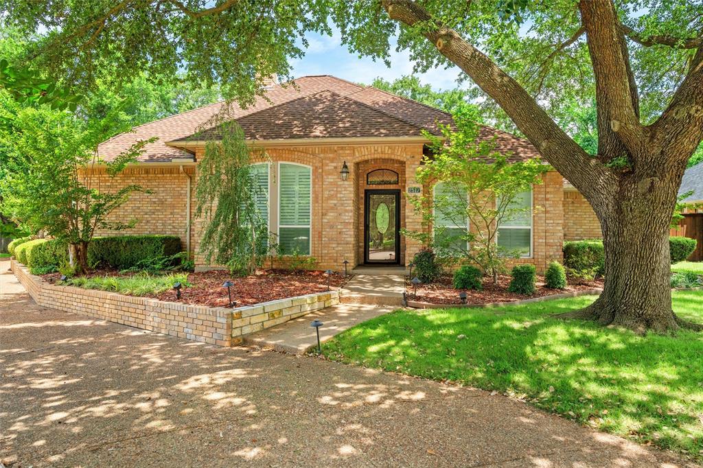 Welcome to 2517 Chad Drive, located in the prestigious Wimbledon West addition in the heart of SW Arlington and the Martin High School attendance zone. From the elegant street appeal to the ultra private back yard, this is the home you can call your own for many years to come. The moment you walk in to your forever home you are greeted by warmth, that says you have arrived. Enjoy 2 inviting living areas, the primary offers endless floor space and is accented by a charming gas fireplace and a wonderful built-in for those family portraits. Our second living area opens off the kitchen and is ideal for those cozy evenings, both living areas are perfect for relaxing or entertaining. Your island kitchen features granite tops, endless counter and storage space, mobile island, double oven, breakfast bar and eating area with a double sided fireplace. Enjoy our 3 way split of bedrooms. Our primary bedroom offers plenty of floor space, and an updated ensuite bath with newer tops, a jetted tub and separate shower along with his and her walk-in closets. Our split 4th would make a great in-law room or guest space with a spacious closet and adjacent full bath. Our final bedroom set up offers two large bedrooms with a full bath in between, perfect for kids. Our back yard offers a serene setting to wash away the troubles of the day, nothing but trees, trees and trees. Their is plenty of room for your 4 legged friends and space for an evening of your favorite beverages on your covered patio with a north exposure. ***Estate sale is June 26 to June 29, will go active after that.***