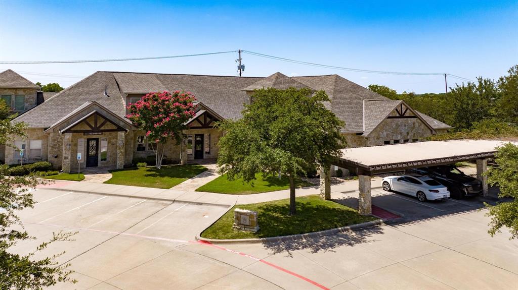 This is a income producing property with built in tenants. Located close to town square off of southlake blvd. This office features 6 offices, 5 exam rooms, 2 restrooms, break room, large staff work space, and ideal reception area. This office can be used for office use, medical or anything in between. This office provides unbeatable visibility from Southlake Boulevard, offers good parking. This development is surrounded by residential, retail and commercial developments, Nearby Southlake Town Square. The Owner wants to have a 5 year lease on side they currently office out of but they are open to leasing either side. This is a property already producing income.