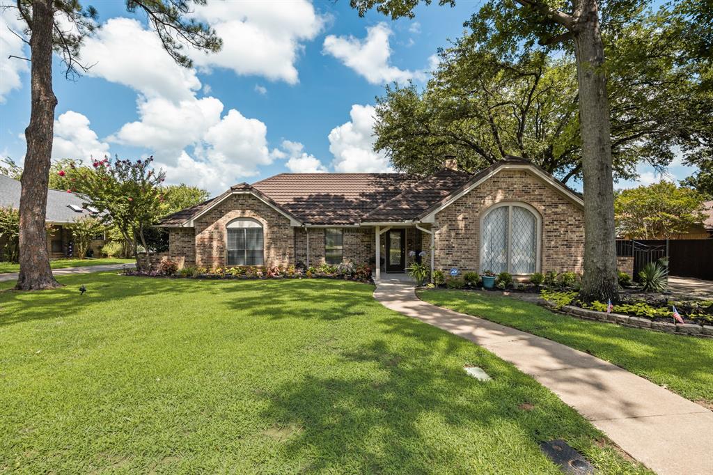 Charming One-Story Home in Established Arlington Neighborhood

Welcome to 4609 Brentgate Dr — a beautifully cared-for home nestled on a quiet, tree-lined street in one of Arlington’s most desirable neighborhoods. From the moment you arrive, the inviting curb appeal and mature landscaping set the tone for what’s inside.

Step through the front door into a bright, spacious layout featuring vaulted ceilings with exposed beams, built-in shelving, and a brick fireplace that serves as the heart of the living room. The home offers multiple living and dining areas, giving you flexibility for hosting, relaxing, or working from home.

The kitchen offers generous cabinet space and flows easily into the breakfast area and formal dining room. The bathrooms have been updated with modern finishes, and the oversized primary suite features dual vanities, a large soaking tub, separate shower, and plenty of closet space. One of the secondary bedrooms includes its own private full bathroom—perfect for guests, multigenerational living, or a comfortable in-law suite.

One of the true highlights is the private backyard retreat—complete with a covered patio, outdoor grilling setup, firepit, and hot tub. The extended driveway and gated parking offer ample space for extra vehicles, recreational toys, or just more room to enjoy the outdoors under the shade of mature trees.

Located close to schools, parks, shopping, and dining, this home checks all the boxes for comfortable living with style and space to spare.