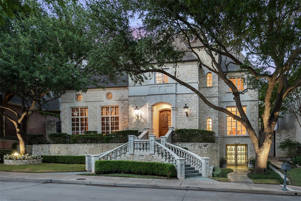 Exceptional Hawkins-Welwood custom built estate in prestigious guard gated Lake Forest. Elegant entry with curved staircase flanked by the generously sized formal living and dining areas. Well designed layout with open floorpan and wall of French doors opening to a covered terrace and private yard. The expansive great room with fireplace is open to the kitchen and breakfast area with large center island, custom built-ins, gas range, double ovens and built-in fridge. The downstairs primary suite boasts a sitting area, luxurious marble bath with separate vanities, and two walk-in closets. Upstairs hosts 2 additional ensuite bedrooms and a flex room which could be utilized as a study or game room. Other features include a separate wine-storm cellar and a 3 car garage. Lake Forest is comprised of 170 acres of park-like grounds with green spaces, lakes, and towering oaks. Residents enjoy walking trails, community pool, tennis & pickle ball courts, and dog parks.