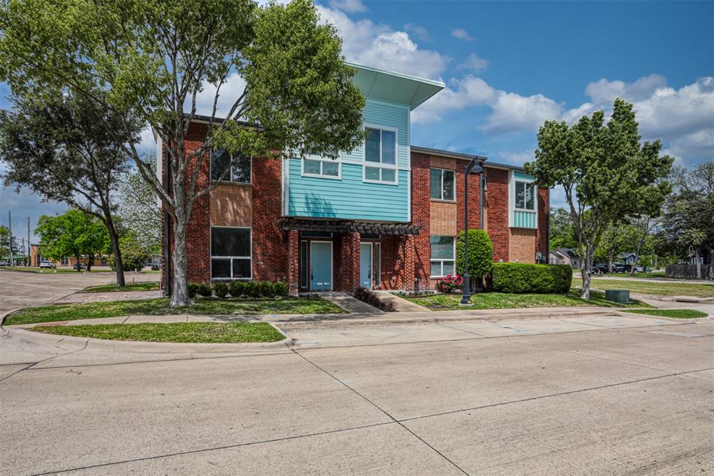 City living at its finest or an incredible investment opportunity! This versatile property offers the option to purchase the entire building or an individual unit to fit your needs! This particular unit has a great tenant until the end of August 2026, the rent is $1,600 a month - providing immediate rental income. The other unit is currently vacant and ready fro move-in, or to rent it out. Thoughtfully designed with a modern aesthetic, the layout features a private bedroom with a full bathroom on the first floor—perfect for guests, roommates, or a home office setup. The downstairs showcases sleek bare concrete flooring, adding to the contemporary, industrial feel of the space. Upstairs, you’ll find all main living areas filled with natural light and enhanced by soaring ceilings that create an open, airy atmosphere. The spacious living area flows seamlessly into the kitchen and dining space, making it ideal for both everyday living and entertaining. The primary suite is also located upstairs, offering a comfortable retreat with ample space and privacy. Additional highlights include an oversized 1-car attached garage, along with extra parking spaces conveniently located behind and alongside the building—rare for this style of property. This unit also comes with a back door access, making it an easy access to the back parking area. Enjoy the charm of a small-town feel with local shops, dining, and entertainment just moments away, while still benefiting from quick access to major highways for an easy commute. Located approximately 15 minutes from downtown Dallas, this property truly offers the best of both worlds—urban convenience and neighborhood charm. Don’t miss your chance to own a unique and flexible property with endless possibilities!