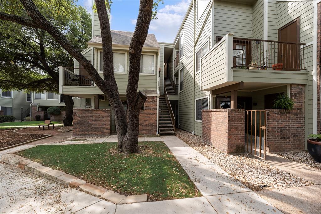 Amazing opportunity to get a clean, well-maintained, recently updated, studio condo in sought-after University Park Condominiums. Check out the unique and cozy, efficiency, floor plan that still has everything you need. The unit includes the appliances, washer-dryer, brand new carpet, updated lighting, and more! The home also boasts a private balcony.  The complex is undergoing updates with major improvements including siding, painting, landscaping, etc. The gated and fenced grounds are well-lit at night providing a peaceful environment.  The community pool is beautiful and open year-round for usage of the hot-tub and grills. Perhaps the best amenity for the complex is it's proximity to the museums, UNTHSC, and the 7th Street shopping and nightlife.  HURRY to be a part of the amazing growth and development in the 7th Street, Panther Island, Cultural District region!  This condo is perfectly priced for a live-in owner, crash-pad, or investor.  The seller has additional units if looking to purchase multiple!