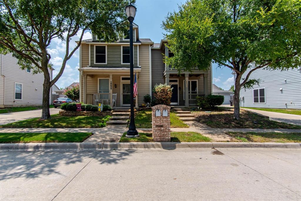 Newly remodeled townhome in the highly sought after Crawford Farms and desirable Keller ISD! Nicely updated, Gourmet kitchen with center island, granite countertops, stainless appliances, open to good size family room. 2 bedrooms and with 2 baths are up as well as laundry room. Master is spacious with his and hers closets. Oversized patio, covered porches and full sprinkler system. 2 car detached garage with stained and sealed floor. Free access to the community center which has a pool, kids playground and basket ball court. The location is ideal and convenient to I-35 & Alliance.