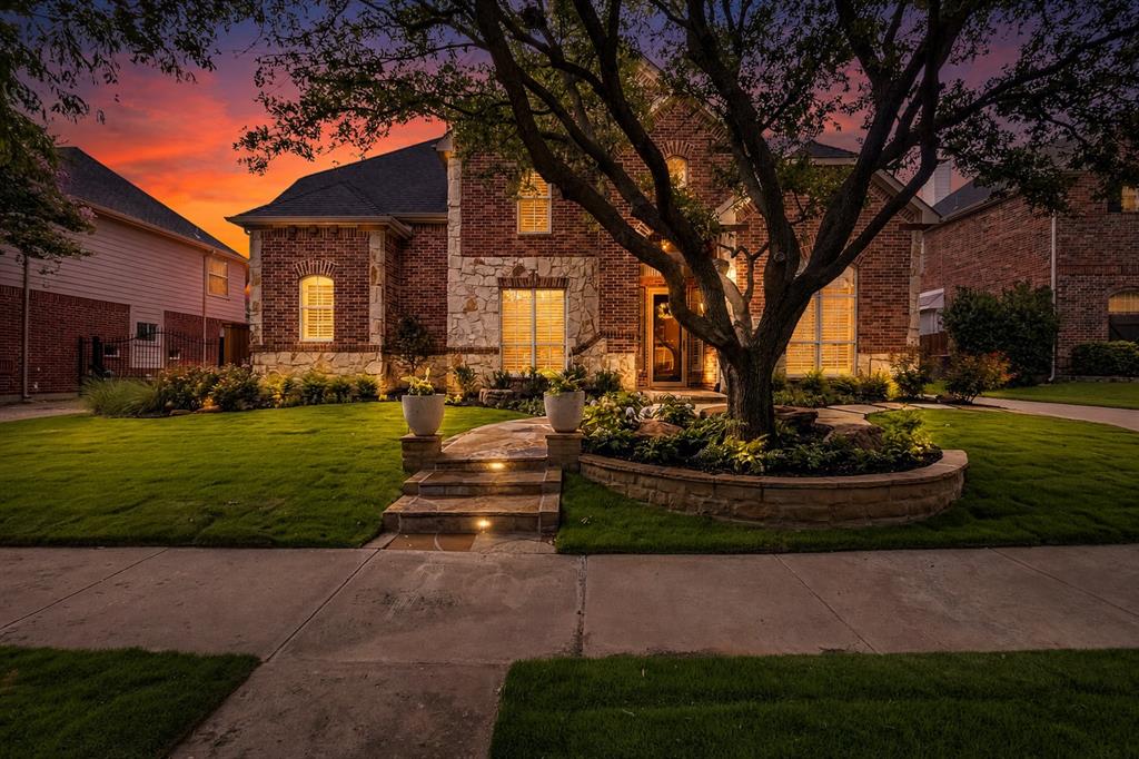 This beautifully updated and well maintained home in the highly sought-after Castle Hills offers the perfect balance between comfort, space and entertaining. A welcoming entry leads pass a flexible living space ideal for a downstairs playroom, media room, second office, formal dining or formal living room. The heart of the home is the beautifully updated chef inspired kitchen equipped with all stainless steel appliances with added wine fridge and warming drawer. The kitchen also offers upgraded lighting, in kitchen dining, gas cooktop, abundant cabinetry, expansive counter space, large island, dual sinks and a bright breakfast nook with bay windows.  The downstairs primary suite is a relaxing retreat with an extra sitting area and ensuite bathroom with dual sinks, upgraded lighting, stand alone bathtub, separate shower and private water closet. Upstairs enjoy a spacious game room and 3 additional bedrooms.  One is complete with an en suite bathroom perfect for guests or a second primary for the MIL. The home is just a brisk walk to 3 major parks, community center, community pool and Castle Hills Elementary.  The neighborhood offers its own Elementary school, golf course, clubhouse, 7 pools, 25 parks and multiple dining options.  Schedule your private showing and come see the Castle Hills Experience.