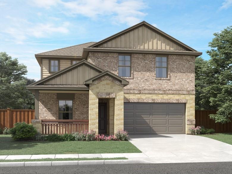 Brand new, energy-efficient home available by Nov 2023! Upstairs game room makes a great play space. Downstairs, a large walk-in closet creates generous Primary suite. White cabinets with pearl silver granite countertops, cool grey EVP flooring and multi-tone tweed carpet in our Sleek package. Located just minutes from downtown Fort Worth, this community features access to parks, trails, and a community center. Let the kids burn some energy at the nearby playground and resort-style pool or hop on nearby Business 287 and head out for a night on the town. We also build each home with innovative, energy-efficient features that cut down on utility bills so you can afford to do more living.*  Each of our homes is built with innovative, energy-efficient features designed to help you enjoy more savings, better health, real comfort and peace of mind.