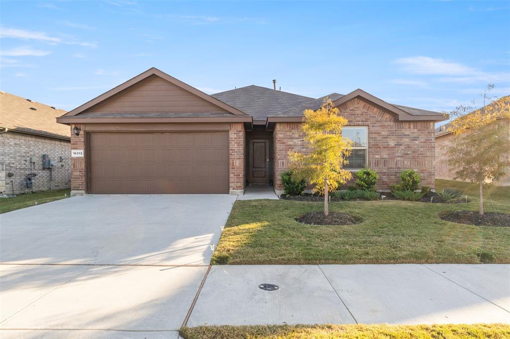 Welcome home into this stunning single-story home, showcasing the elegant Bellvue floor plan. With a thoughtfully designed open layout, this home seamlessly blends cooking, living, and dining spaces. The kitchen features granite countertops, a spacious seating island, stainless steel appliances, a gas range, and a walk-in pantry. The serene primary suite offers a large bedroom, an oversized shower, and a walk-in closet. Outside, relax on your covered patio as you soak in gorgeous sunsets. Located in the sought-after Liberty Trails community in North Fort Worth, you’ll enjoy a community pool, walking trails, ponds, and a park. Plus, you’re just minutes from I-35W, HWY 114, Texas Motor Speedway, Tanger Outlets, and plenty of shopping and dining options.

An assumable FHA loan with a low interest rate and transferable home warranty are being offered. 
Contact the listing agent for details on the assumption process and the home warranty.