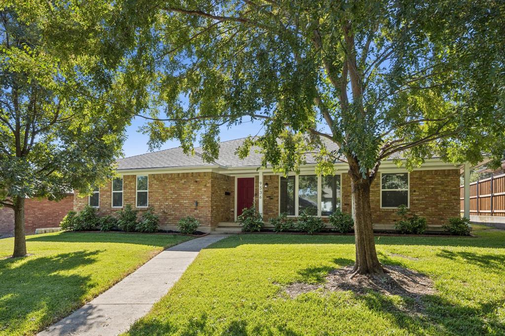 Richardson ISD! This impeccably maintained home blends modern updates with timeless appeal and offers a flexible layout to fit your lifestyle. With 4 bedrooms—including one that easily serves as an office or den—there’s space for everyone and everything. The updated kitchen is both spacious and inviting, featuring quartz countertops, stainless steel appliances, an induction cooktop, built-in microwave, large pantry (a rare find for the area), and a cheerful breakfast nook. The living room impresses with vaulted ceilings, a gas fireplace, built-in cabinets, and French doors that open to the covered patio, perfect for relaxing or entertaining. The expansive primary bedroom offers plenty of room to unwind and includes two generous closets. Additional highlights include newer windows, new flooring throughout the main living areas, recessed lighting, abundant natural light, and a new water heater. Ideally located with quick access to shopping, restaurants, this home truly combines comfort, convenience, and charm. New exterior HVAC condenser recently installed.