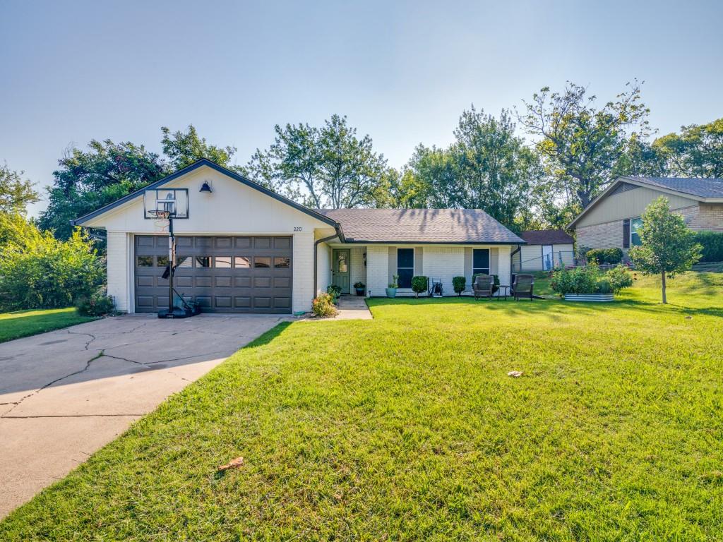 Come see this wonderfully updated home just minutes away from Lake Caruth & Lake Ray Hubbard! Recent updates include; fresh paint throughout, remodeled bathrooms, kitchen updates, new roof & gutters, new HVAC, all new PVC plumbing, french drains, sprinkler system, double-pane windows, & an updated foundation! Inside you will find marble counters, stained concrete and LVP flooring, a cozy wood burning fireplace, and vaulted ceilings. The kitchen offers stainless appliances with a large farm sink that overlooks your new backyard! The generous primary bedroom features an en-suite bathroom with a walk-in shower & walk-in closet. Head outdoors to your covered patio offering plenty space to cookout or relax while overlooking the fully fenced backyard with mature trees. Walking distance to the park and trails at Caruth Lake & only moments away from downtown Rockwall & Lake Ray Hubbard! Easy access to numerous highways for those commuters. Schedule your showing today!