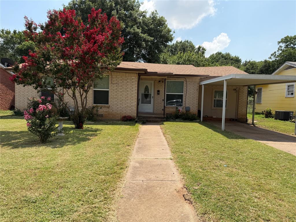 Completely remodeled and move-in ready, this beautifully updated 3-bedroom, 1.5-bath home offers 1,225 sq ft of modern comfort and style. Every detail has been thoughtfully upgraded, including all-new electrical wiring, plumbing, windows, rain gutters, and fresh interior and exterior paint.

The spacious family room provides a welcoming area to relax or entertain, while the fully updated kitchen features brand-new cabinetry, stunning granite countertops, and stainless steel appliances—including a gas oven and refrigerator with ice maker, both just 1.5 years old (with electric oven hookup available).

Enjoy the durability and look of vinyl wood-grain flooring throughout, along with the convenience of a newly added half bath and a gas tankless water heater for energy efficiency.

Outside, the property continues to impress with a one-car attached carport, concrete driveway and sidewalk, a large shop, and two additional storage buildings—perfect for hobbies, workspace, or extra storage. The spacious yard provides plenty of room to enjoy outdoor living.

Connected to city utilities and packed with upgrades, this home is a must-see!