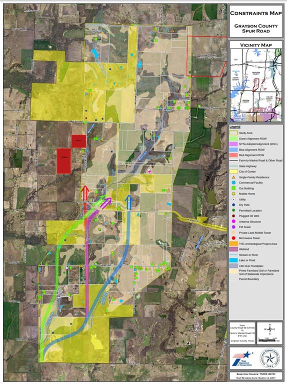 200 Acres Close to the Proposed Dallas North Tollway Extension between Tioga and Gunter, TX.