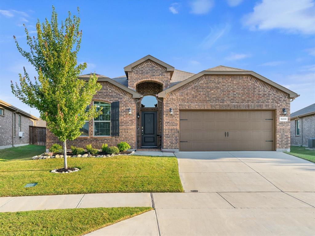 Located in Copper Creek, this 4-bedroom, 2-bath home features a spacious open floorplan with a 4th bedroom featuring a large walk-in closet that could be used as a second living or office. Highlights include a gas fireplace with gas logs, extra built in cabinets and counter space in the dining area, luxury vinyl plank and ceramic tile flooring, epoxy flooring in the garage and a large fenced in back yard. This beautifully maintained home sits across from a serene greenbelt with a lovely picnic area as the only neighbor across the street. Copper Creek residents enjoy exceptional community amenities including sports courts, a pool and splash pad, cabanas, playground, jogging and biking paths, and a scenic pond.