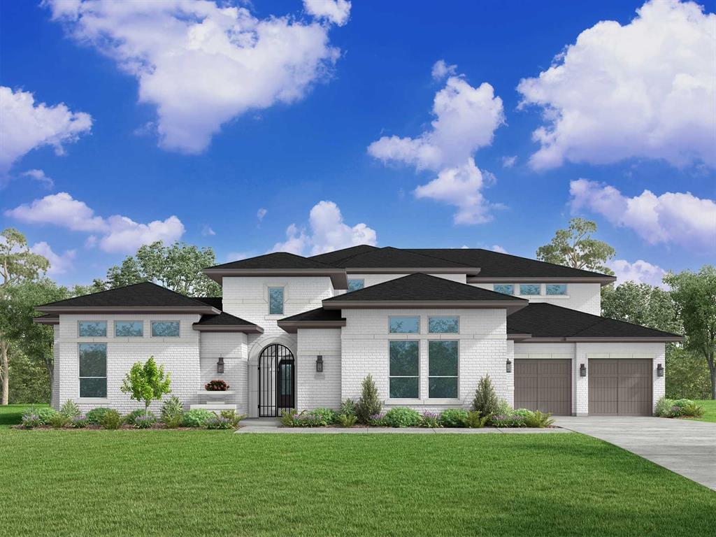 MLS# 20592075 - Built by Huntington Homes - Ready Now! ~ Courtyard entry w- fireplace. Open dining & family room w- slider to outdoor living, fireplace & grill. Gourmet kitchen w- custom cabinets, Wolf -Subzero appliances, enhanced pantry. Garage entry thru enhanced utility-laundry room. Downstairs on-suite beds-bath # 2 & 3. Upstairs on-suite bed-bath # 4 & 5 w- game room, wet bar, powder bath & retreat. Luxury architectural finishes throughout.