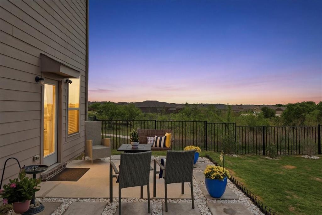 Paid 2-1 Buydown included! Stunning like-new 2023 home on one of the best premium bluff lots. Tucked on an elevated cul-de-sac, this beautifully designed home offers rare privacy, expansive greenery, and exceptional views from every window that make the setting feel truly special. Modern luxury, energy-efficient construction, and a bright open layout come together to create a home that feels fresh, functional, and move-in ready.
Inside, the open-concept layout creates an easy flow between the living, dining, and kitchen areas, ideal for everyday living and entertaining. The home features 4 bedrooms, 4 full bathrooms, and a flexible upstairs study that could serve as an optional fifth bedroom, office, or hobby room. Two ensuite bedrooms, including the main-level primary suite and rare second ensuite upstairs, provide excellent options for guests,
multigenerational living, or extended stays. The backyard sets itself apart. With its premium elevated lot, 180 views, and generous outdoor space, there is room to create the kind of backyard buyers dream about, a massive pool, relaxing spa, gourmet outdoor kitchen, grilling station, fire pit, lounge seating, garden space, or multiple entertaining zones. Whether you envision quiet sunrise mornings with coffee, sunset dinners, weekend cookouts, or an outdoor living retreat, this backyard offers flexible space and views to make it happen. Ideally positioned near several sought-after educational options, including All Saints’ Episcopal School, Trinity Christian Academy, and steps from Uplift Elevate Preparatory, this home offers added appeal for those prioritizing access to nearby campuses. Enjoy direct access to more than 3 miles of scenic walking and jogging trails, along with a dog park, playground, and neighborhood amenities that enhance the everyday lifestyle. Conveniently located just minutes from I-30, 820, and I-20, the home offers easy access to shopping, dining, entertainment, and Fort Worth’s Cultural District.