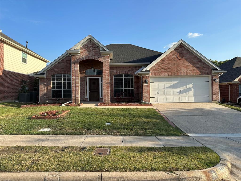 Keller ISD. Freshly painted and with New Wood Flooring in all the Bedrooms along with new Tiles in the Utility Room. Beautiful Floor Plan including 4 Bedrooms , 2 Full Baths, Walk in Closets, Large Formal Living area, and Family Living with Gas Fire place , Two Dining rooms. Large Kitchen with Island, Gas Range with Microwave, Large Skylight to light up the Kitchen along with Pantry. Desk. Sprinkler System. Trampoline, Children Play set, Pet Cage, Patio Furniture in the Back Yard. Refrigerator , Washer Dryer, Dining Room Table with chairs, Dresser, display case with 2 end tables in the living room. All items are available to be offered for purchase by the Buyer.
Seller does not have a Survey, Buyer to purchase.