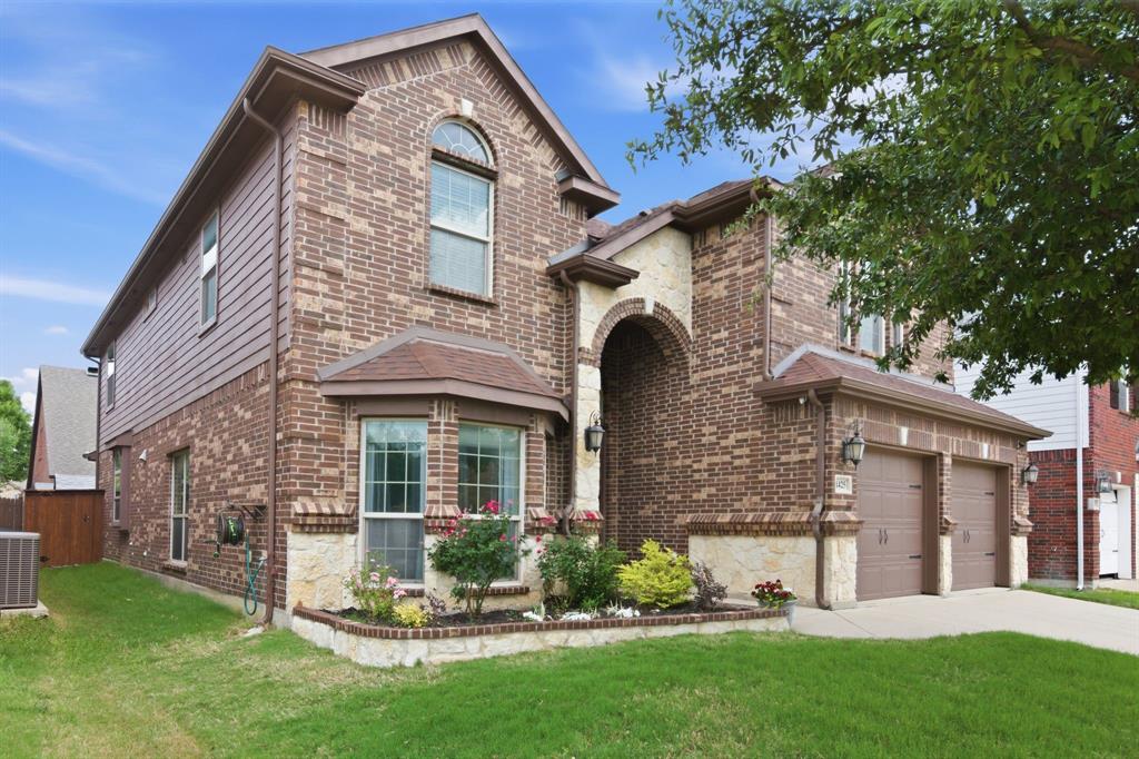 Welcome to 1425 Soaptree Lane, a spacious and elegant home in North Fort Worth thoughtfully designed for luxury, comfort, and multi-generational living. This impressive 5-bedroom, 3.5-bath residence offers approximately 3,148 square feet of well-appointed living space, perfectly balancing privacy and togetherness. From the moment you step inside, you’re welcomed by a breathtaking grand iron staircase that sets the tone for the sophistication found throughout the home. Soaring ceilings and comfortable living areas create a bright, open, and inviting atmosphere. At the heart of the home is a beautifully designed kitchen that opens to multiple living and dining spaces, complete with a pantry and butler’s pantry—ideal for entertaining or everyday living. With abundant cabinetry, generous counter space, and a functional layout, this kitchen is perfectly suited for both casual meals and formal gatherings. Designed for multi-generational flexibility, this home offers a spacious primary suite on the main level, creating a private retreat for relaxation. Additional bedrooms and living spaces provide the perfect setup for extended family, guests, or work-from-home needs. A dedicated flex room adds even more versatility, ideal for a home office or additional living space, while the thoughtful layout allows for both connection and independence. Upstairs, you’ll find additional bedrooms equipped with two-story fire escape ladders for added safety, along with a versatile living area that can serve as a game room, media room, or secondary family space—perfect for creating separate zones for entertainment. Step outside to a private backyard retreat with ample space for outdoor living, entertaining, or simply enjoying peaceful Texas evenings.