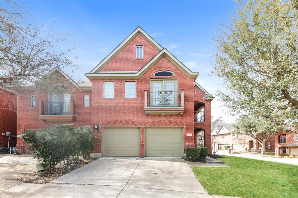 Rarely available corner unit in Symphony at Stonebridge! This spacious, upgraded townhome is located in a top school district with proximity to shopping and entertainment including Adriatica Village and Stonebridge CC. Interior highlights include 20 ft ceilings and hardwood floors in the family room,  granite countertops, stainless steel appliances and a generous second floor flex space.  The home also boasts a private balcony, fully fenced backyard and a full 2 car garage. This is the best value in the area. Some images in this listing have been virtually staged.  Don't miss out on the opportunity to call 7225 Verdi Way home!
