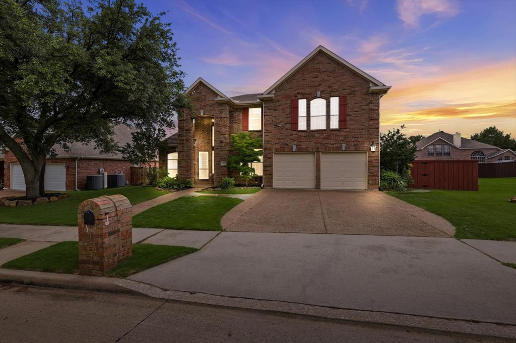 MOTIVATED SELLER.
Nestled by a greenbelt lot, this beautifully maintained 5-bedroom, 4-bath home offers the perfect blend of space, comfort, and functionality. Lush landscaping, an expansive patio, and a dedicated play area create an exceptional outdoor retreat ideal for entertaining, relaxing, and everyday enjoyment.Inside, rich hardwood flooring welcomes you through the foyer and flows into the family room, hallway, and versatile fifth bedroom with a walk-in closet and adjacent full bath ,perfect as a private home office, guest suite, or flexible living space. The inviting family room features a cozy gas fireplace and opens seamlessly to the heart of the home: a chef-inspired kitchen complete with granite countertops, a gas cooktop, walk-in pantry, breakfast bar, abundant prep space, a brand-new oven, and two brand-new microwaves. Formal living and dining rooms off the foyer provide elegant spaces for hosting gatherings or adapting to your lifestyle needs.The private first-floor primary suite offers a peaceful escape with a spa-like bath featuring a garden tub, separate shower, dual-sink granite vanity, and a spacious walk-in closet. Upstairs, a spectacular game room serves as the perfect hub for family fun, while three generously sized secondary bedroom ,all with walk-in closet and two full baths provide plenty of room for everyone.With its desirable greenbelt location, thoughtful floor plan, extensive living spaces, and numerous updates, this exceptional home is ready to impress and designed to fit the way you live.Major updates include a roof replaced in 2018 and a new AC unit installed in April and brand new Microwaves and owen. Residents enjoy access to community amenities including a pool and tennis courts. Conveniently located just blocks from Marcus High School and the elementary school, with easy access to shopping, dining, and Airport.
SELLER WILL GIVE 5000 DOLLARS CARPET ALLOWANCE.
Buyer  and buyer agent to verify all information mentioned herein.